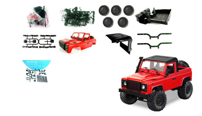 Amewi Pick-Up Crawler 4WD 1:16 Bausatz