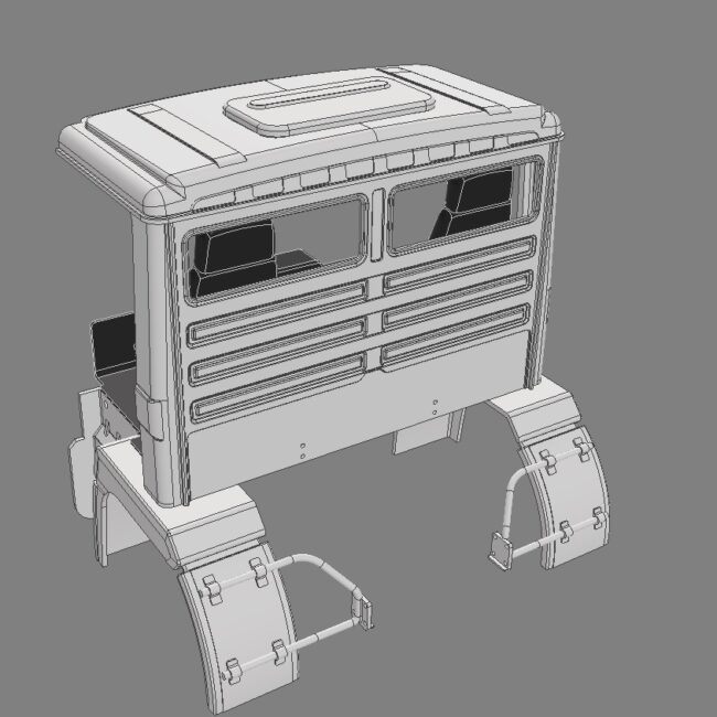 Wedico MAN F90 Umbausatz kurzes Fahrerhaus